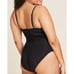 NWT Andie Women's The Full Coverage Amalfi One Piece Swimsuit Smooth Black SZ S