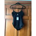 NWT Andie Women's The Full Coverage Amalfi One Piece Swimsuit Smooth Black SZ S