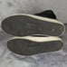 Cinzia Araia Rare Vintage Suede High Top Rabbit Wrap Sneakers in Black, Size 37