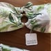 NWT Monday Swimwear SET Costa Rica Top Antigua Bottom in Palm Bikini Swimsuit L