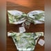 NWT Monday Swimwear SET Costa Rica Top Antigua Bottom in Palm Bikini Swimsuit L