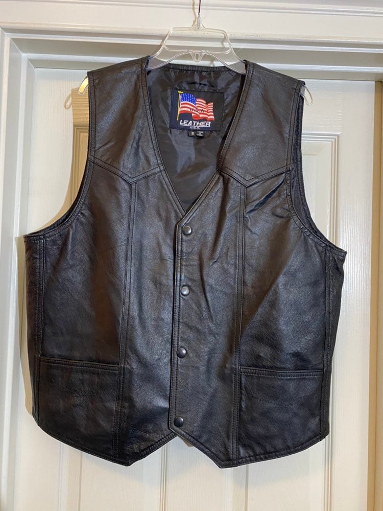 USA Leather Motorrcycle Live Ride Leathe