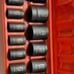 1/2-Inch Drive Metric Shallow Impact Socket Set Cr-V, 6-Point, 14 Sockets