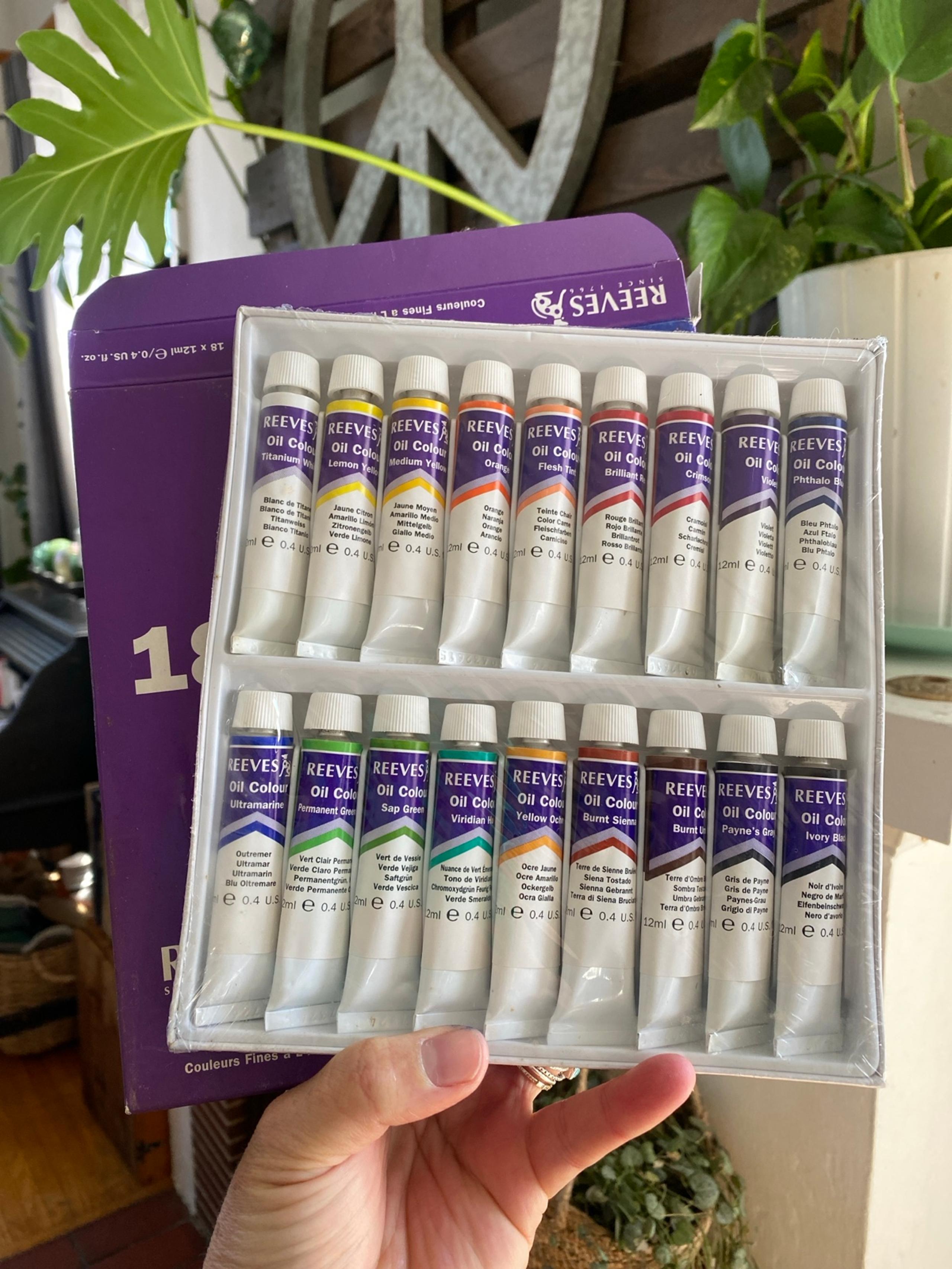 18 Reeves Fine Oil Color Set