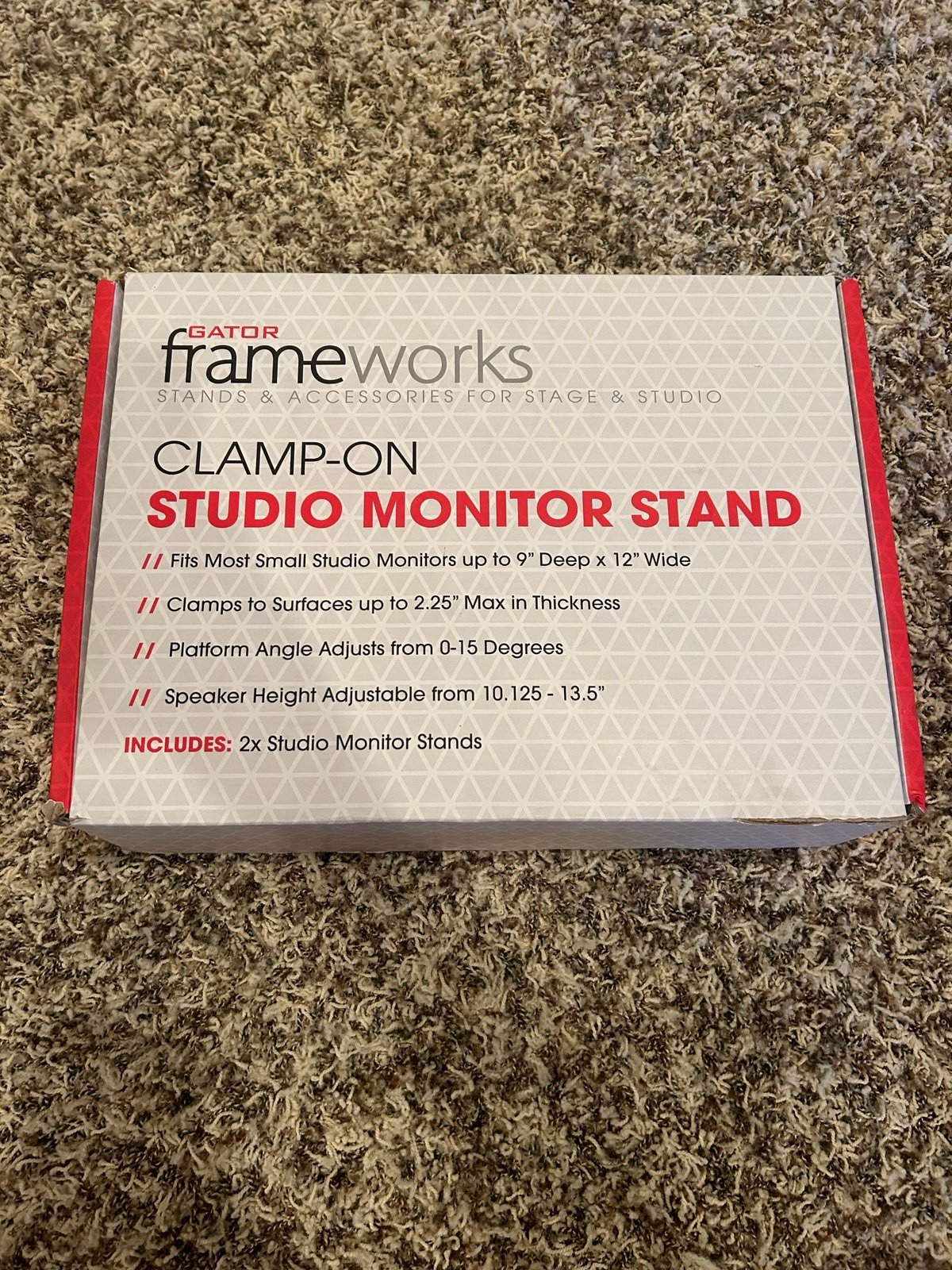 Clamp on stand