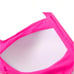 Sexy Hot Pink One Piece ruched swimsuit with tummy control ruching