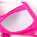 Sexy Hot Pink One Piece ruched swimsuit with tummy control ruching