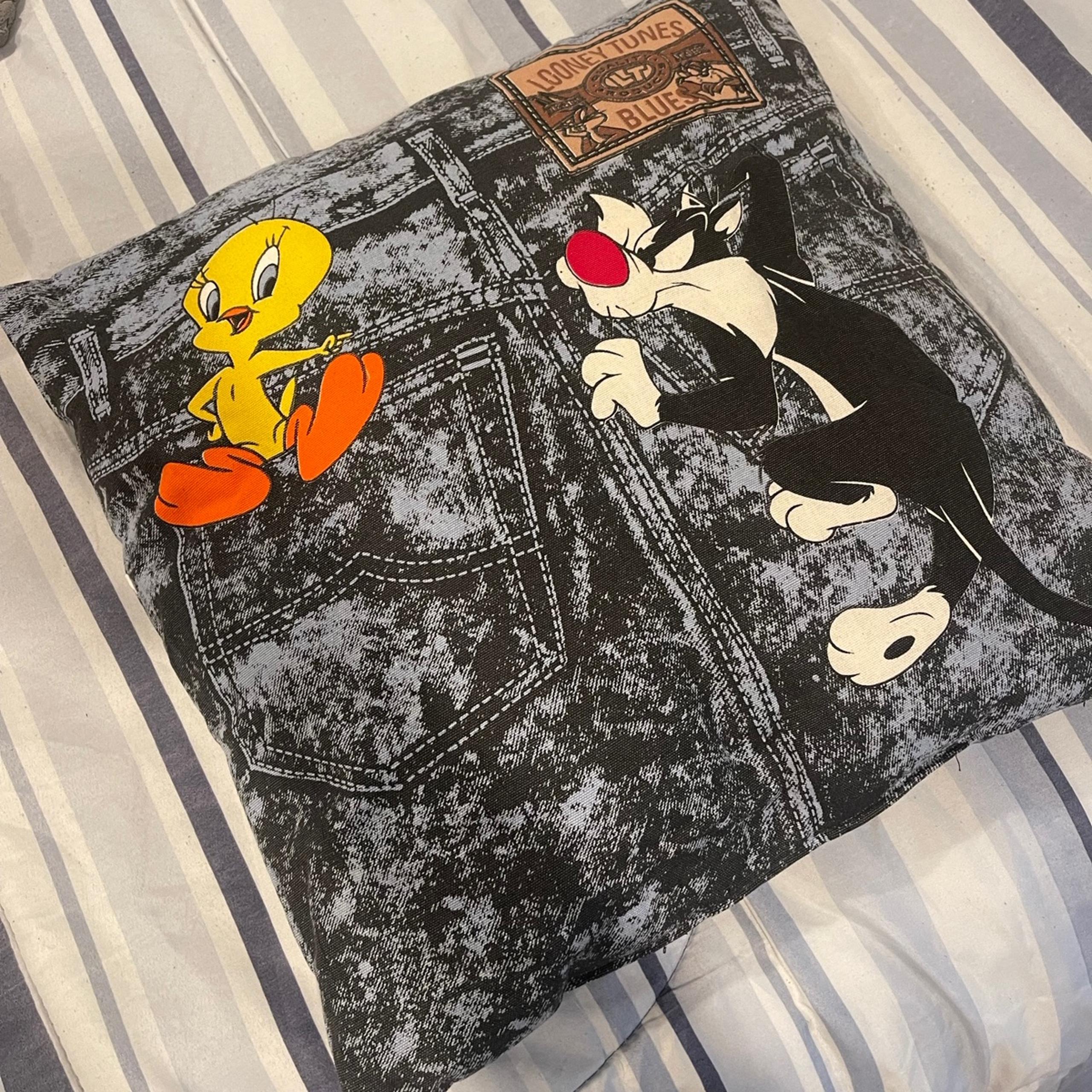 Rare Vintage Looney Tunes Pillow