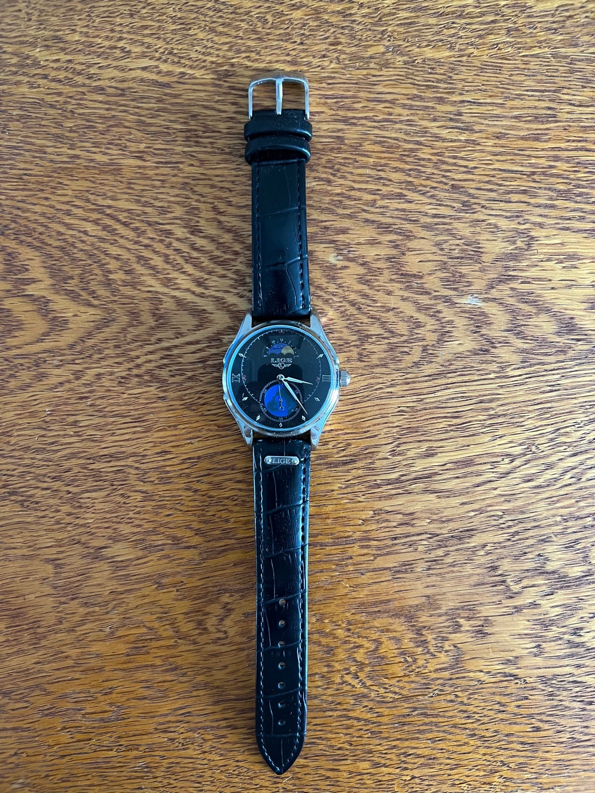 Lige Moonphase Watch