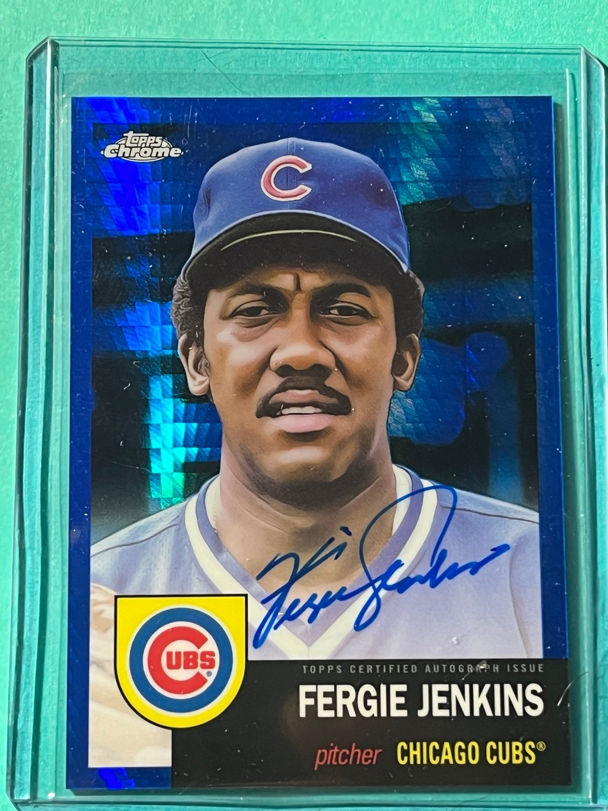 939-511】Topps ARCHIVES Autograph Fergie Jenkins