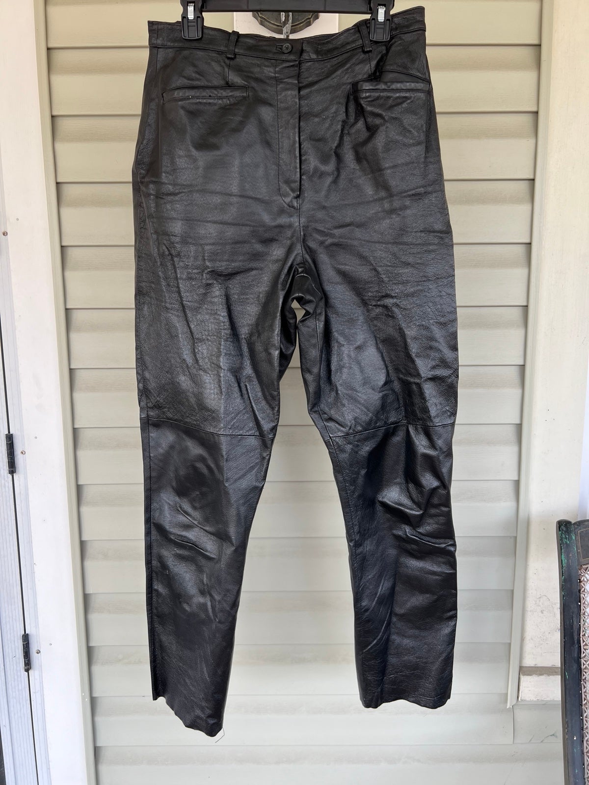 Guide Gear Leather Motorcycle Pants Womans 31x30 2XL/14 RN # 80451