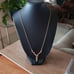 10K Yellow Gold Drop Necklace
