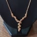 10K Yellow Gold Drop Necklace
