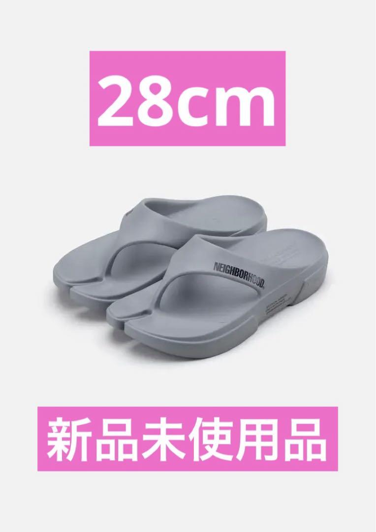 【在庫あり/即出荷可】 NH New】NEIGHBORHOOD X GRAY FLIPFLOP PAES 靴