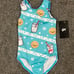 NWT GK GKids Holiday Treats Tank Gymnastics Leotard Style #E5044 Child Large
