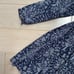 Jacadi paris girls soft liberty cotton navy white floral dress