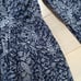 Jacadi paris girls soft liberty cotton navy white floral dress