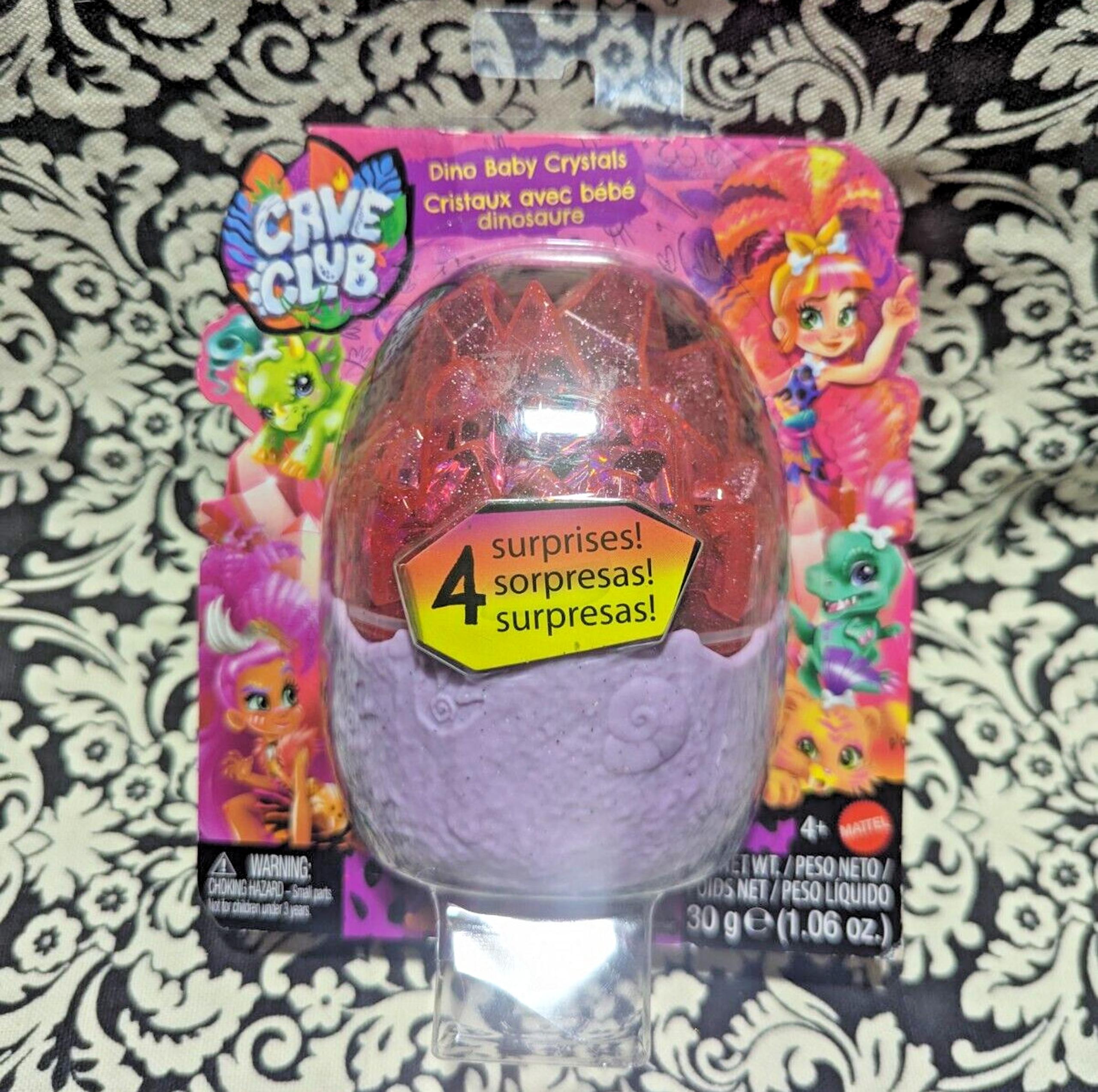 Cave Club Dino Baby Crystals Surprise Pet with Accessories and Slime or Sand New
