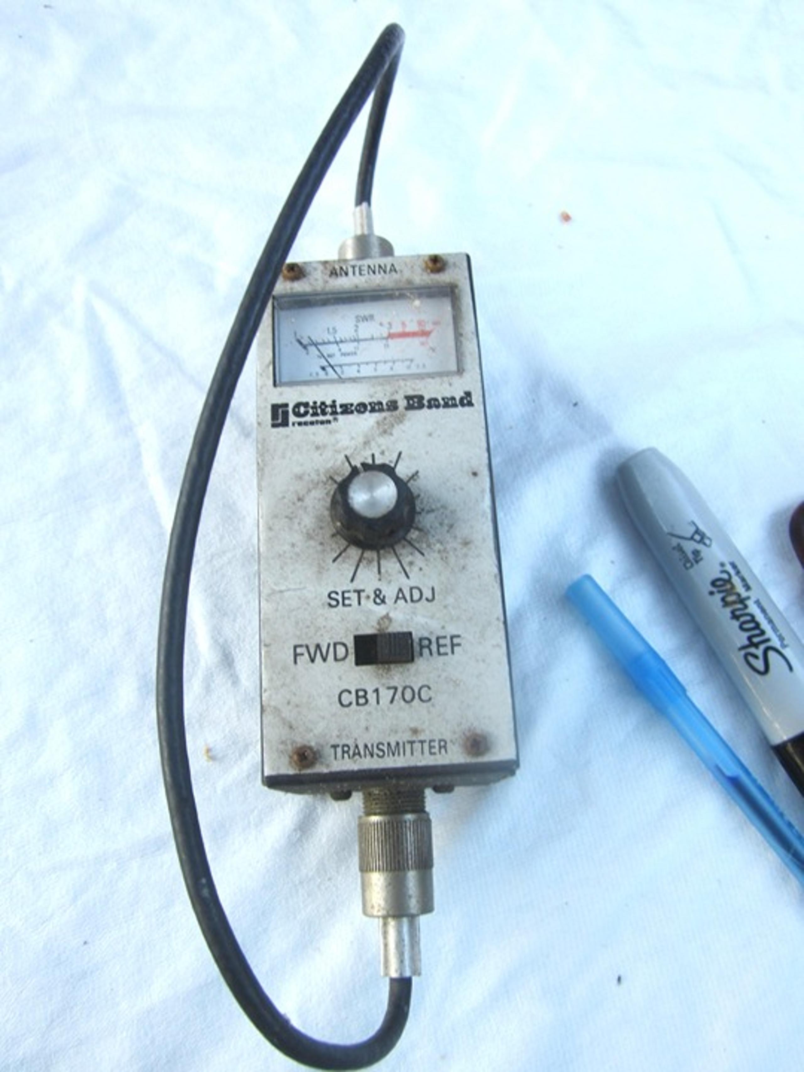 VTG CITIZENS BAND TRANSMITTER ANTENNA MODEL CB170C, RECOTON
