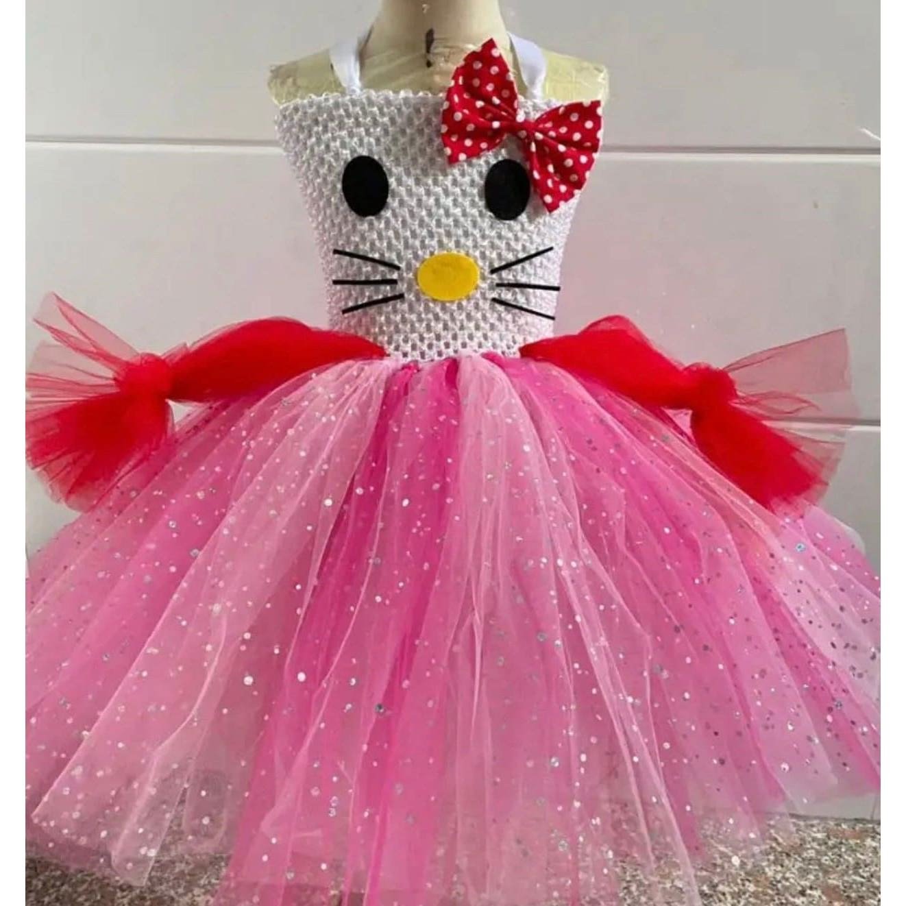 Kitty, Hello Tutu Dress With Headband