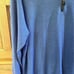 Peter Millar XL Sweater Men’s Blue 1/4 Zip Pullover Long Sleeve Merino Wool Silk