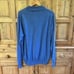 Peter Millar XL Sweater Men’s Blue 1/4 Zip Pullover Long Sleeve Merino Wool Silk