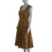 J. Peterman Tulip Cotton Midi Tea Dress Size 8