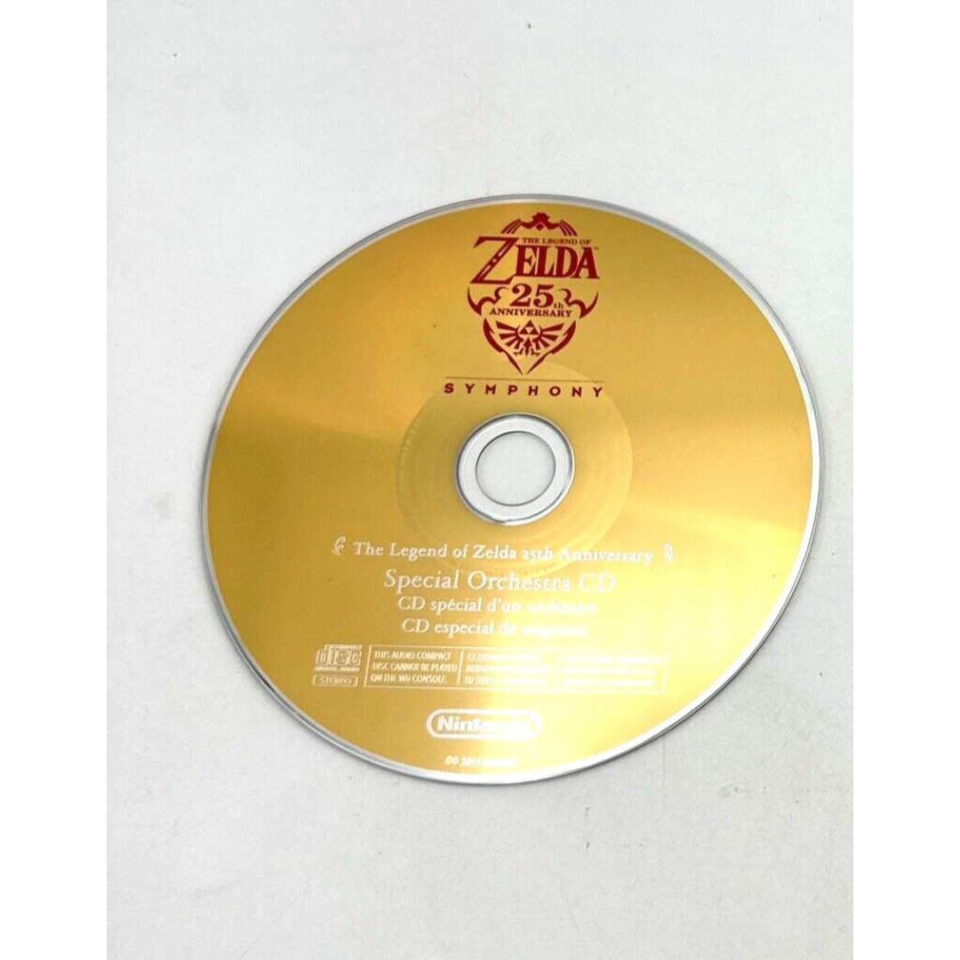 The Legend of Zelda 25th Anniversary Symphony Special Orchestra CD DISC ONLY