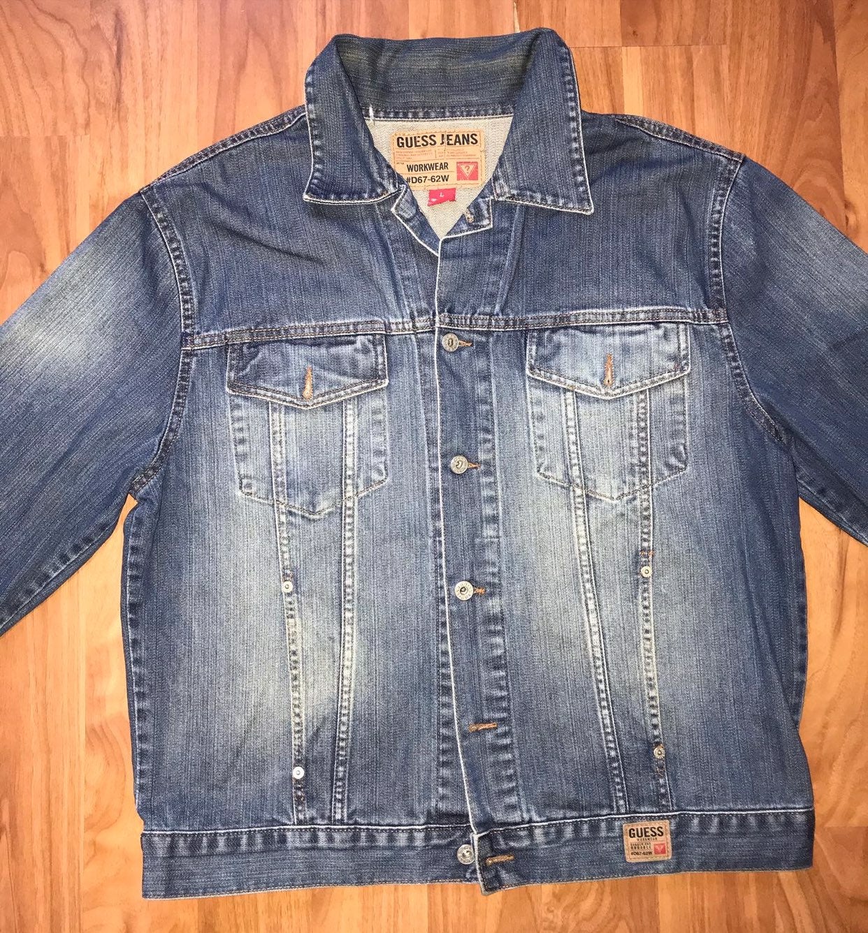 Guess Jeans Jean jacket - size large