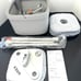 KZKR Spin Mop Bucket Set Self Separation Dirty &Clean Water System Hardwood/Tile