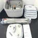 KZKR Spin Mop Bucket Set Self Separation Dirty &Clean Water System Hardwood/Tile