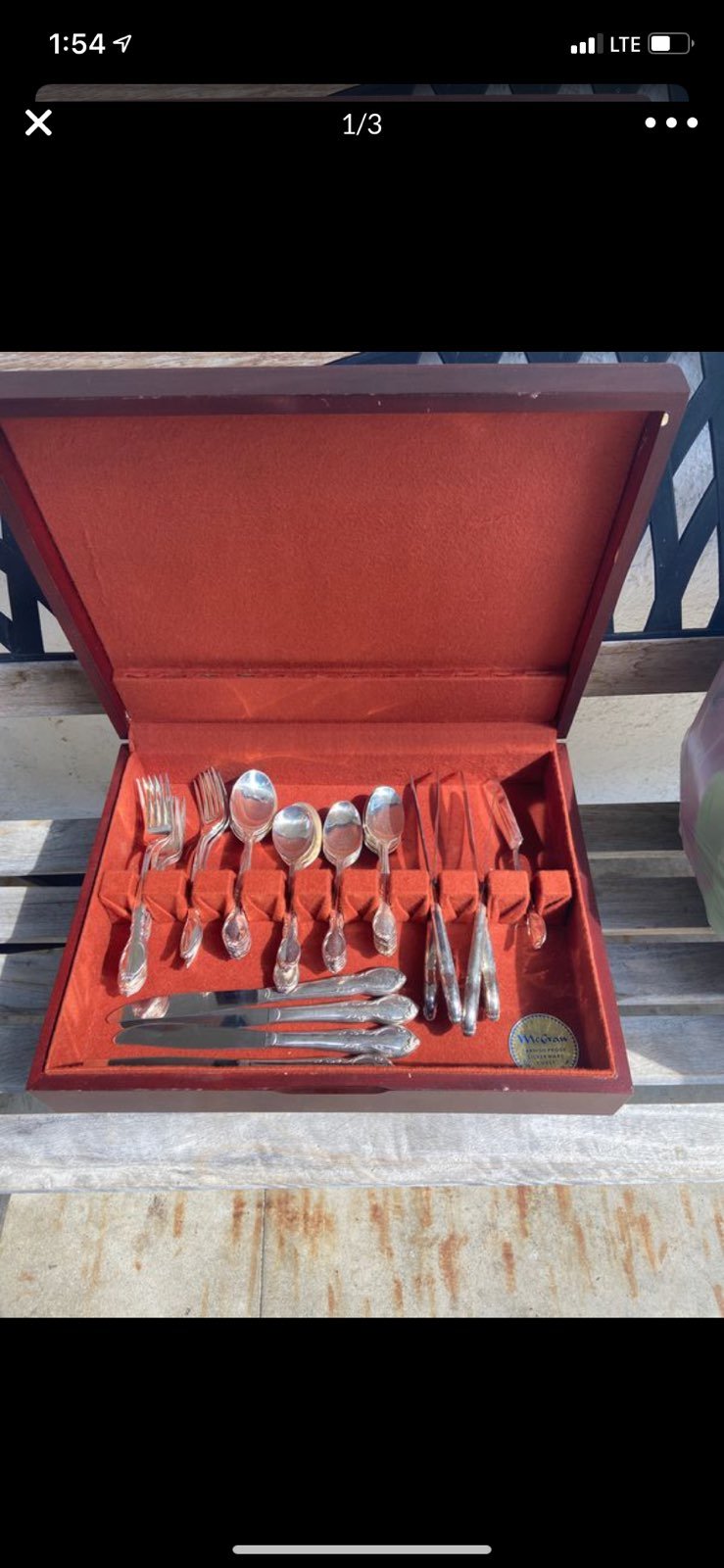 McGraw Tarnish Proof Silverware