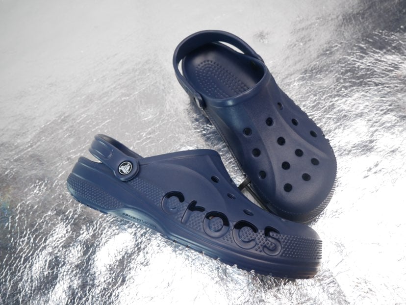 Crocs blue sandals for men