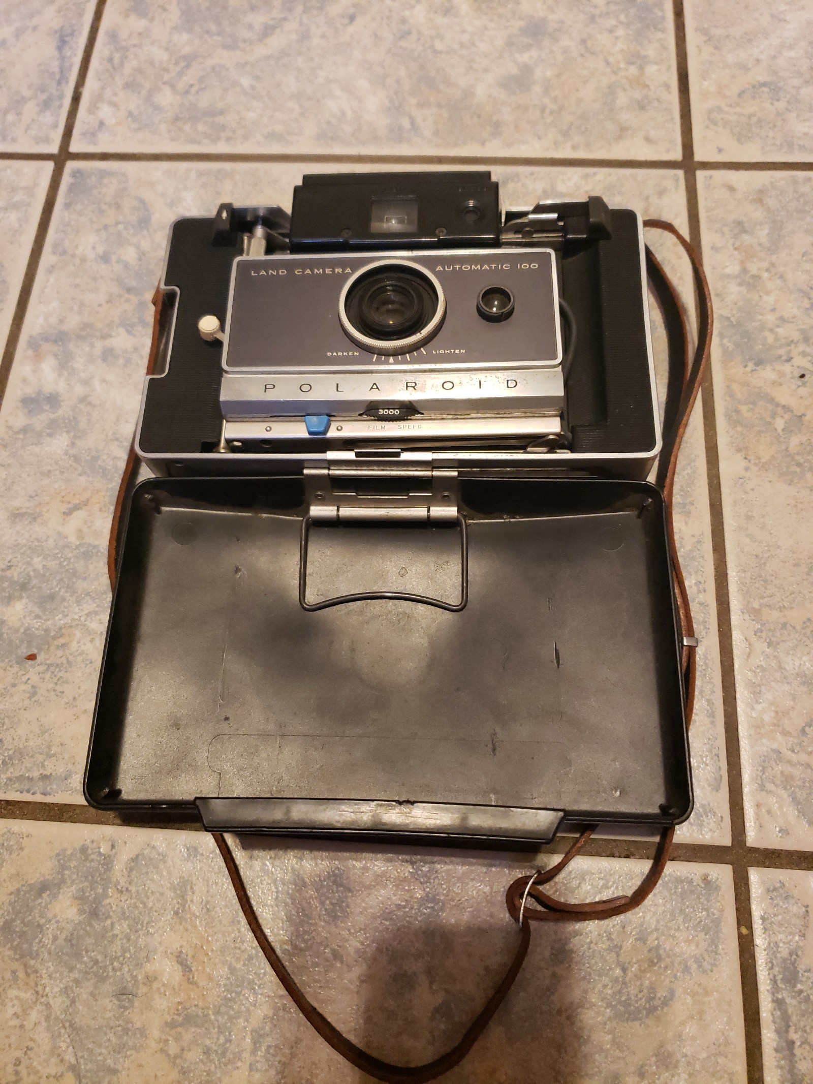 LOT vintage camera accessories POLAROID AND auto winder