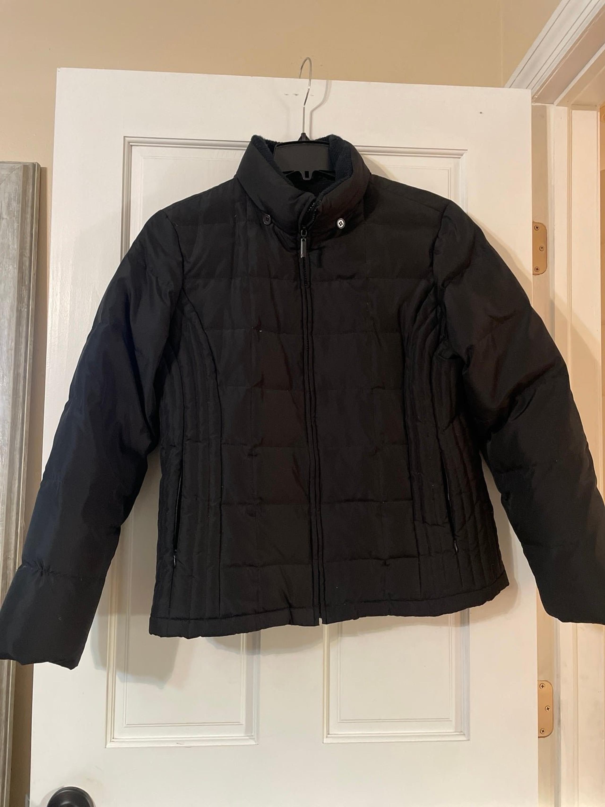 #New York & Co Black Winter Coat L