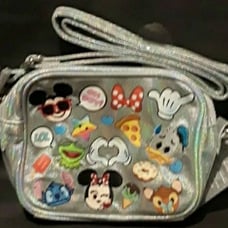 Kids Disney Emoji Metallic Purse