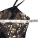 NWOT Dress The Population Nikki Geometric Black Gold Sequin Sleeveless Dress XXS