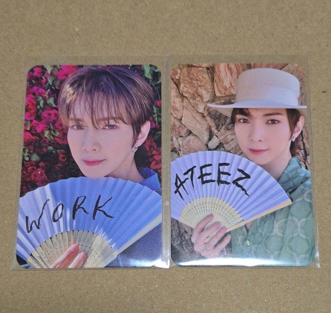 ATEEZ golden hour soundwave pop up popup yeosang photocard set
