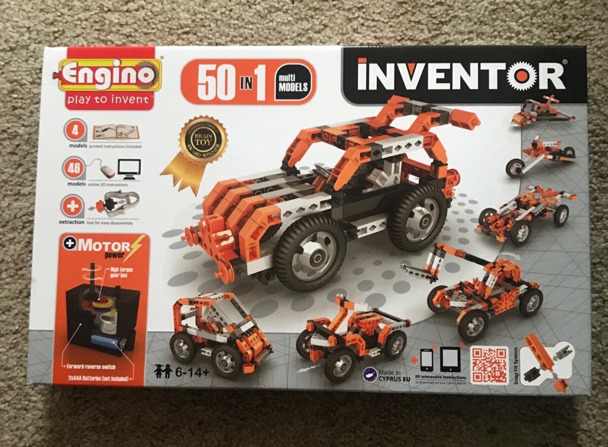 Engino Inventor 50-in-one build set