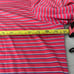 Holderness Bourne Men's Polo Shirt Tailored Fit Pink Striped Size XL