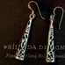 Rare Silpada Sterling Silver Filigree Earrings