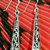 Rare Silpada Sterling Silver Filigree Earrings