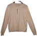 Neiman Marcus Cashmere Collection Women's Beige Button-Up Cardigan Sweater Size