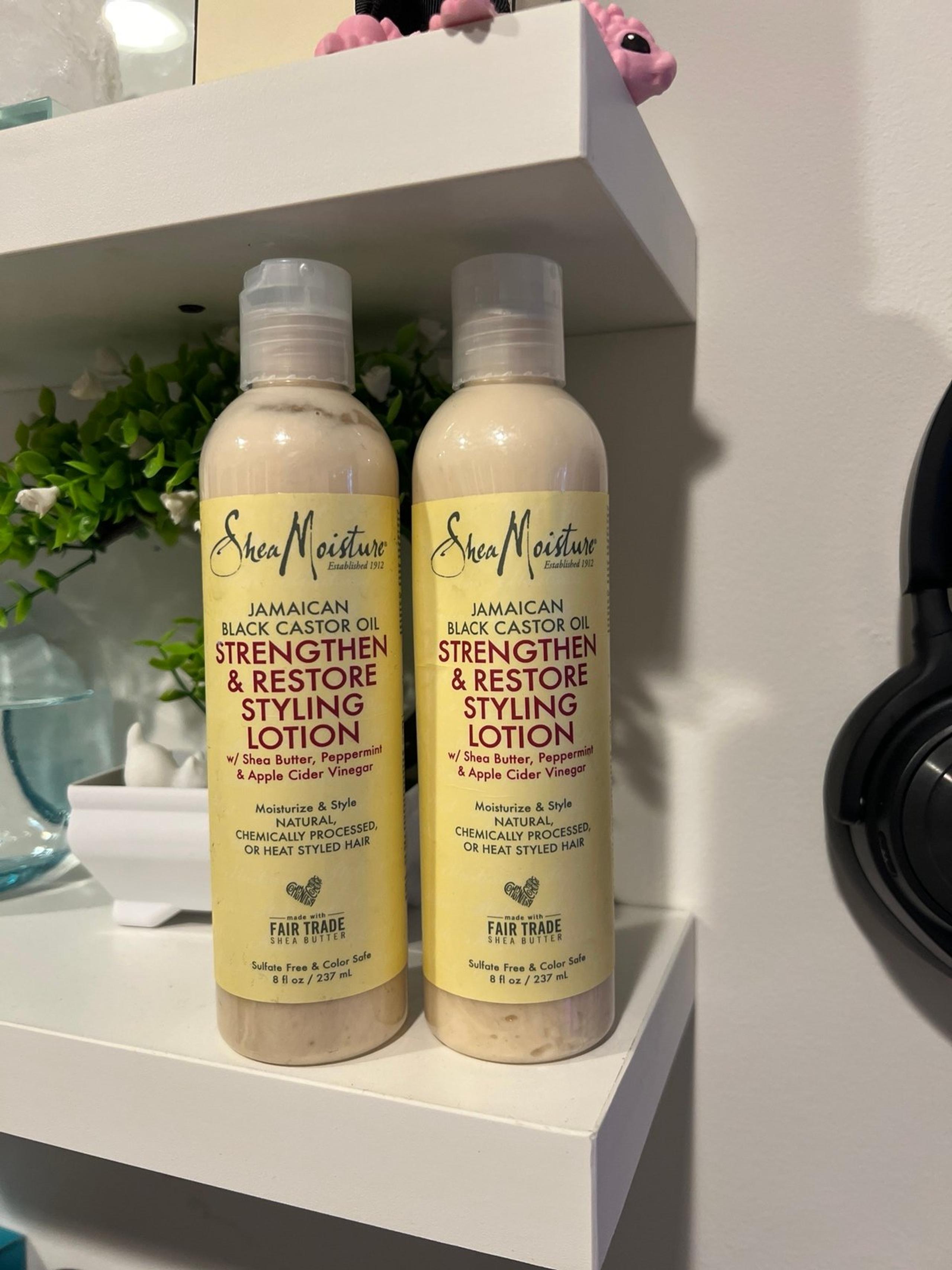 SheaMoisture Jamaican Black Castor Oil, Strengthen & Restore Styling Lotion, Moi