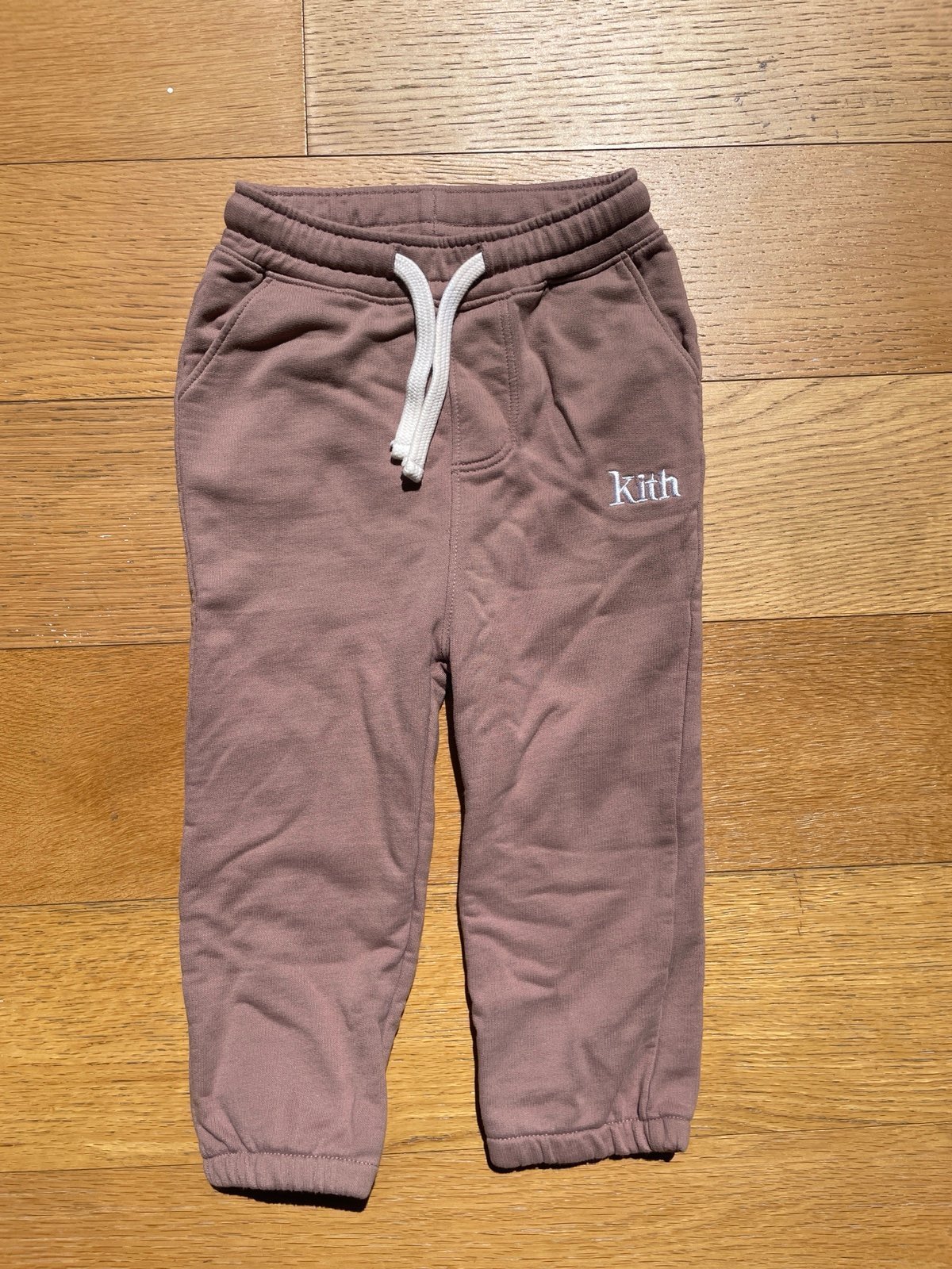 KITH 12-18 Month Baby Toddler Embroidered Logo Sweatpants