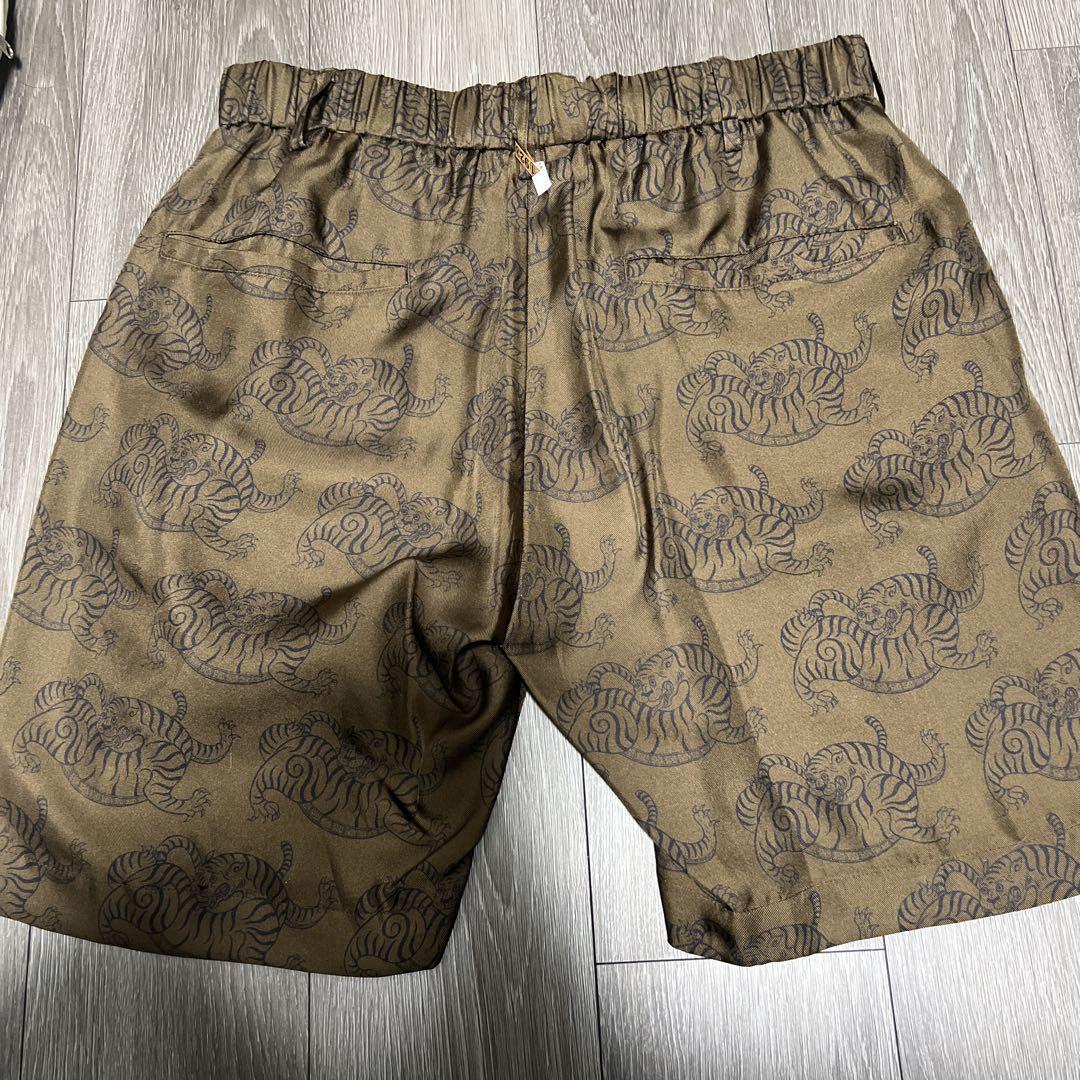 休日限定 Wang Chomphu L Size PATTERN TIGER SIAM パンツ