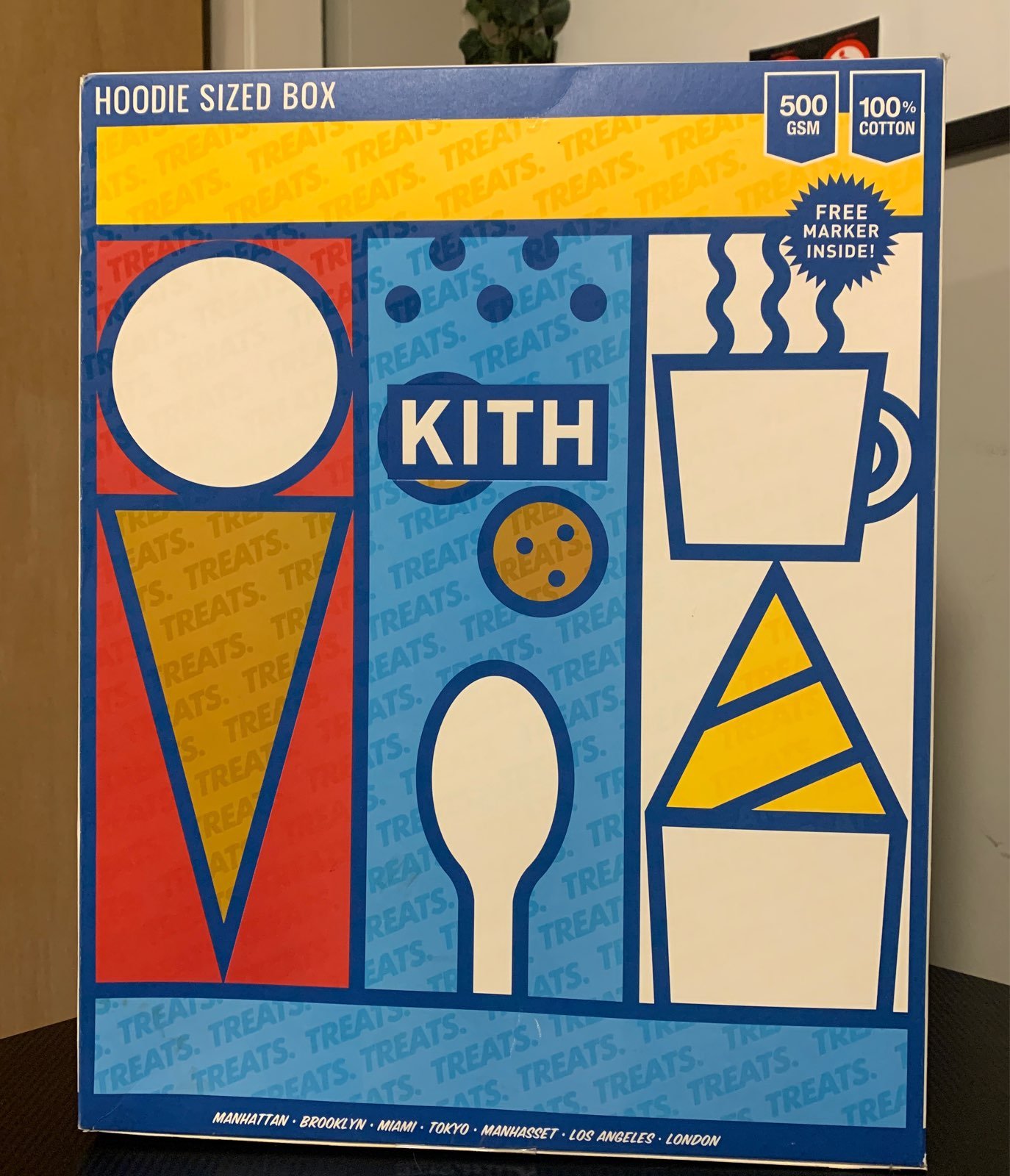 Kith cereal box