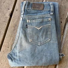 60s Levi’s big e women’s flared jeans 25x31
