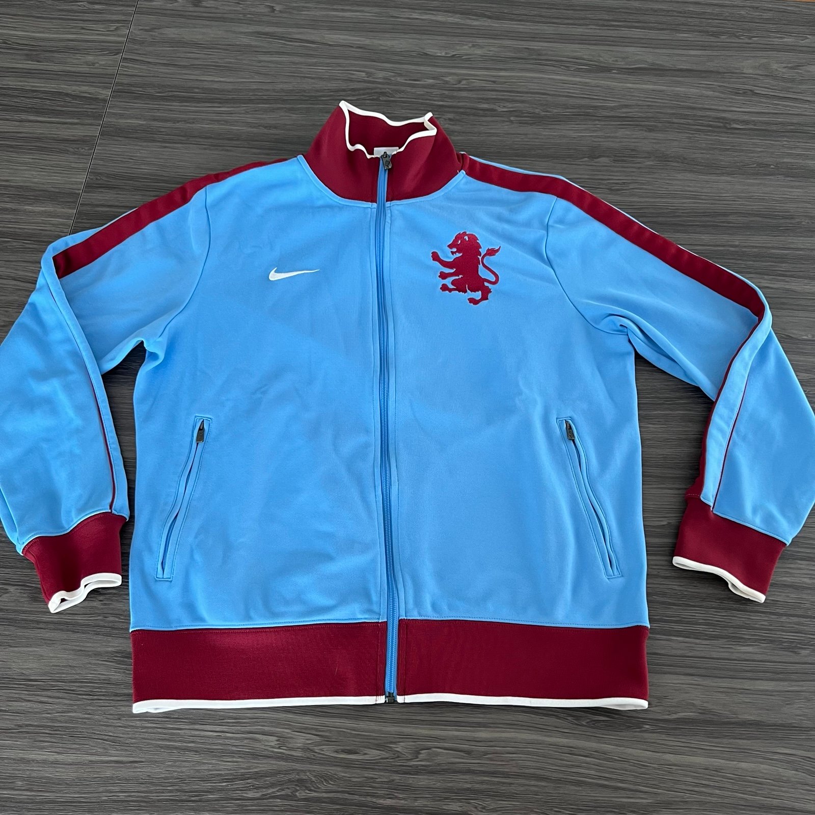 England Nike Aston Villa track top size large