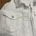 David Bowie white jean jacket